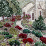 The back garden